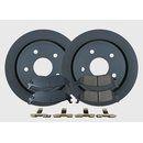 2 Bremsscheiben + Powerstop Bremskltze hinten Dodge...